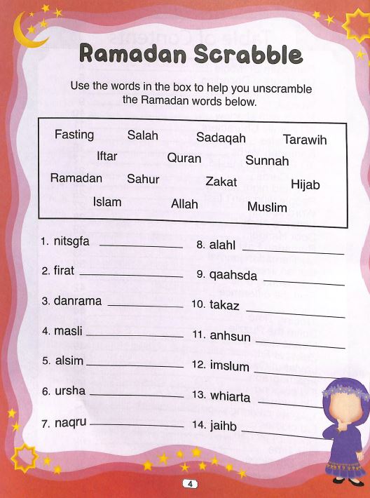 Ramadan and Eid Al Fitar Activity booklet - Sample Page - 2
