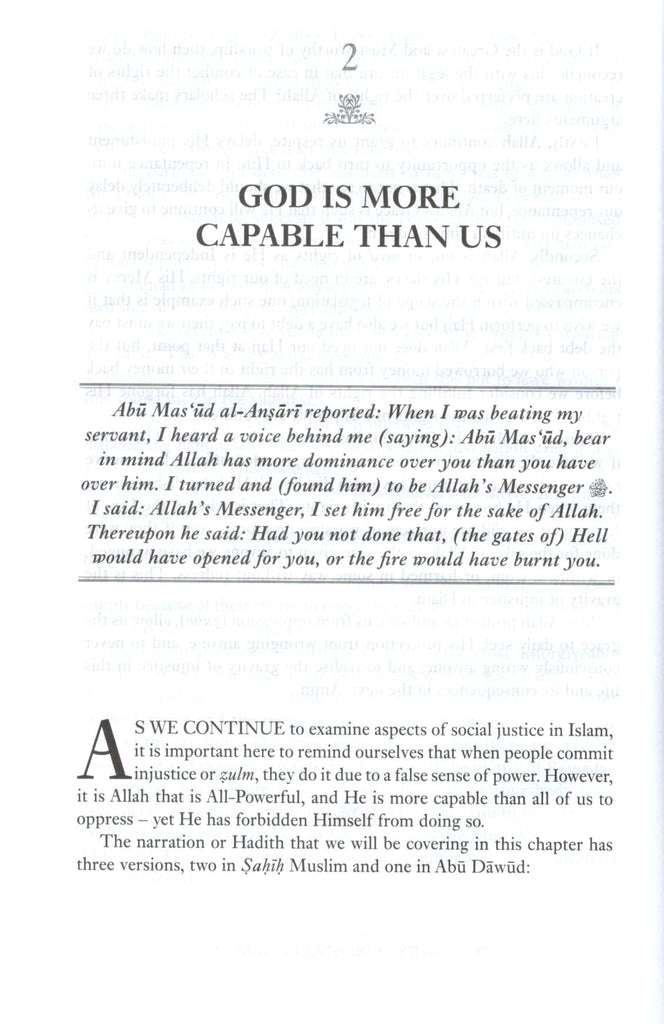 40 On Justice – Pakistan Edition - Published by Kube Publishing - Sample Page - 4