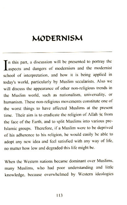 A Refutation of Orientalist Attempts To Distort The Quran and Sunnah - Published by Al-Firdous LTD - Sample Page - 7