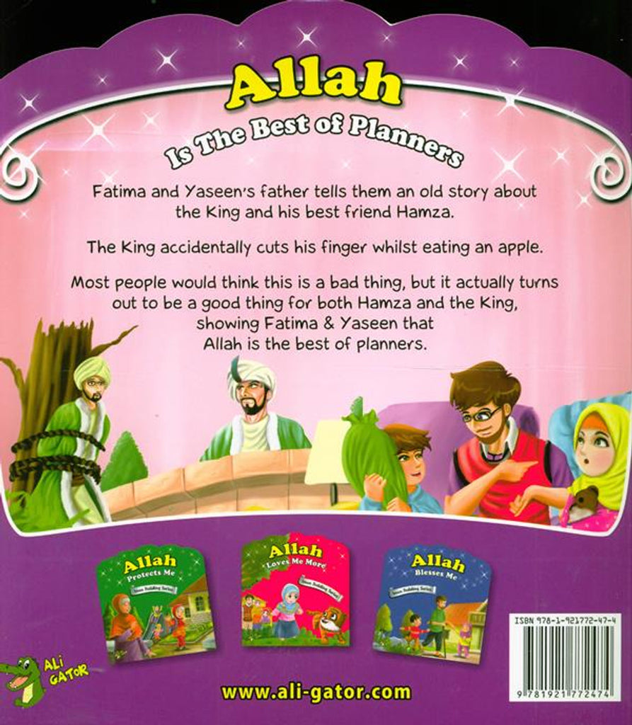 Allah Is The Best Of Planners - Published by Ali Gator - Back Cover