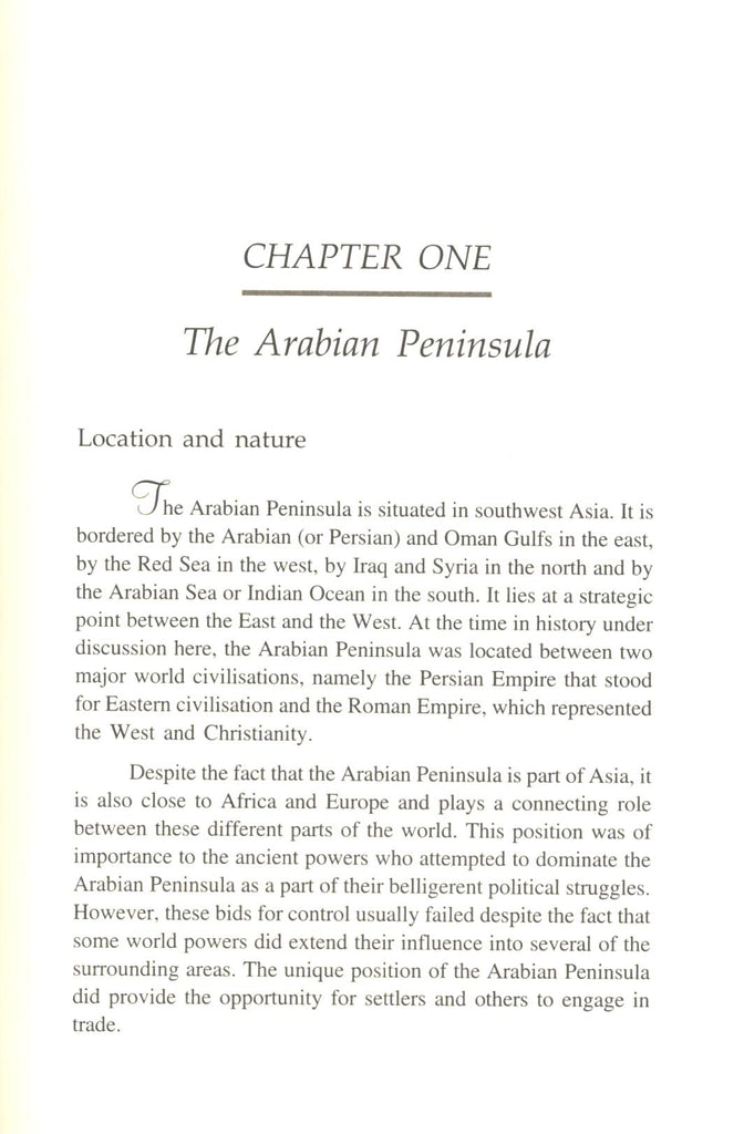An Inspired Life The Prophet Muhammad - Published by International Islamic Publishing House - Sample Page - 1