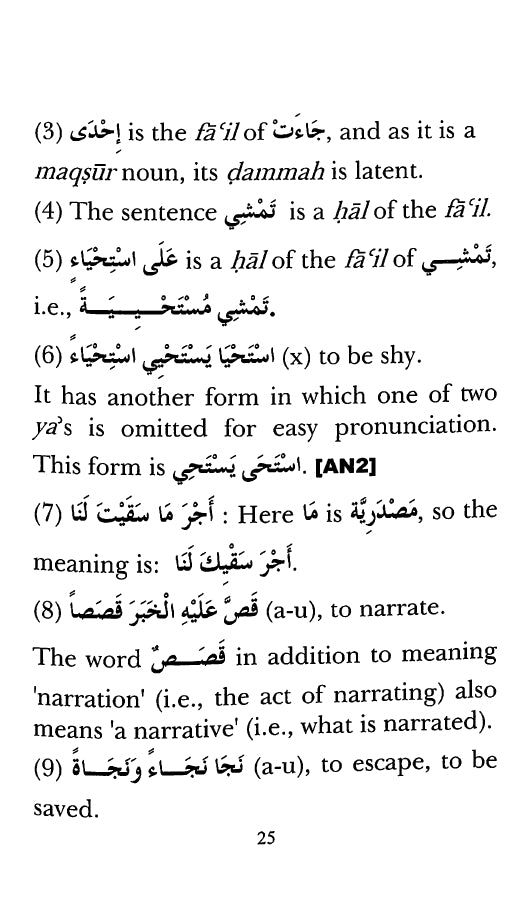 At The Well Of Madyan Surah Al-Qasas Ayat 23-43 With Lexical and Grammatical Notes - Published by Islamic Foundation Trust - Sample Page - 5