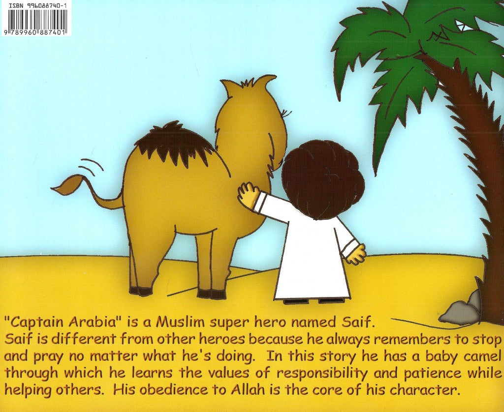 Captain Arabia and the Baby Camel Back cover