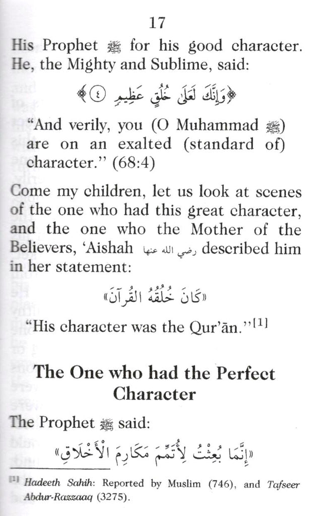 Good Character - Published by Darussalam - Sample Page - 7