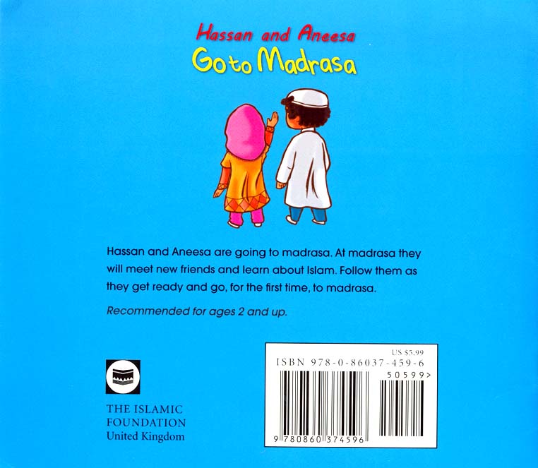 Hassan and Aneesa Go to Madrasa - Back Cover