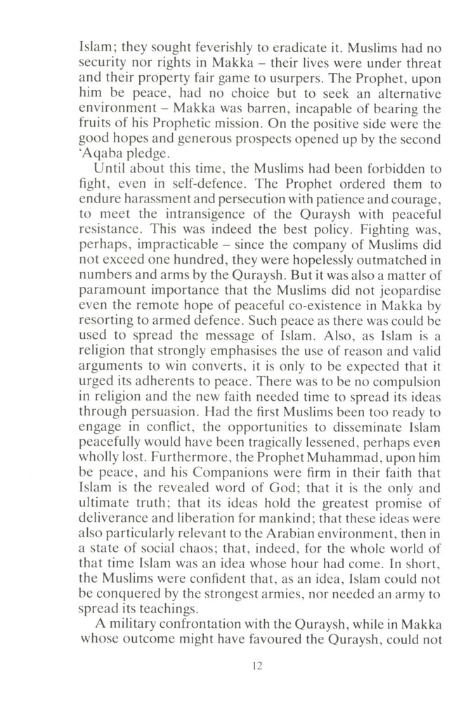 Hijra - Story and Significance - Published by The Islamic Foundation - Sample Page - 2