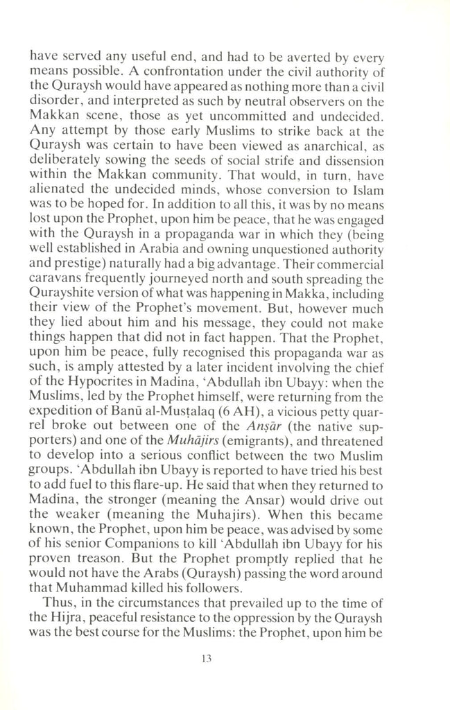 Hijra - Story and Significance - Published by The Islamic Foundation - Sample Page - 3