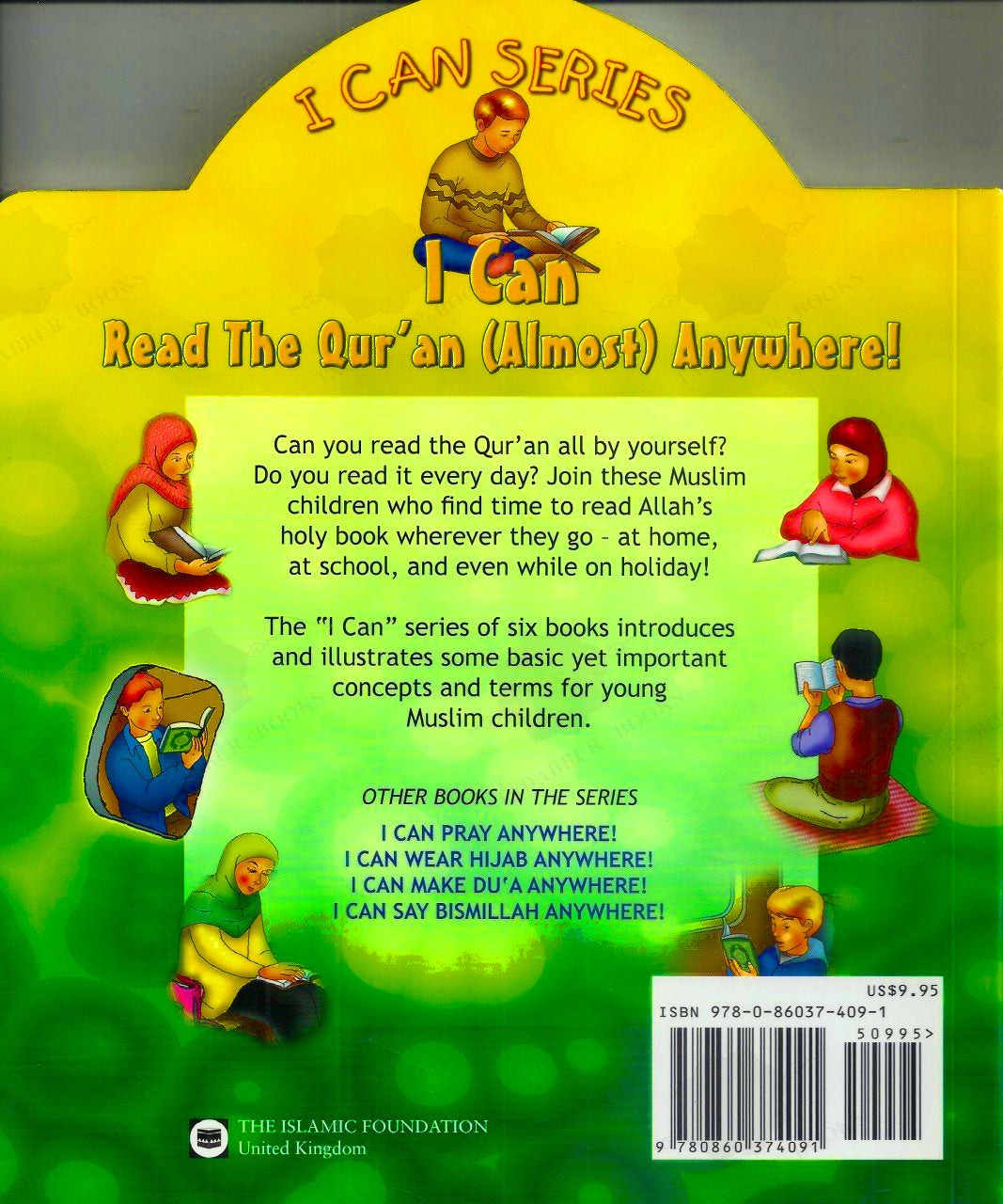 I Can Read The Quran Anywhere - Back Cover