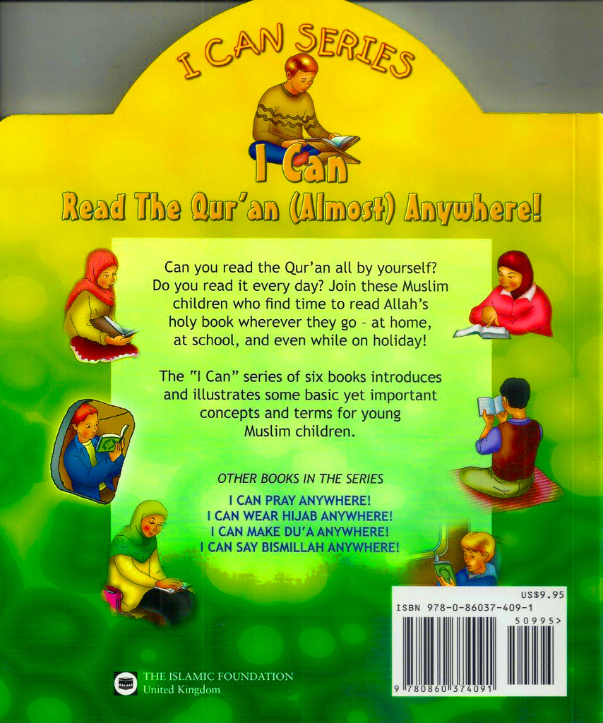 I Can Read The Quran Anywhere - Back Cover