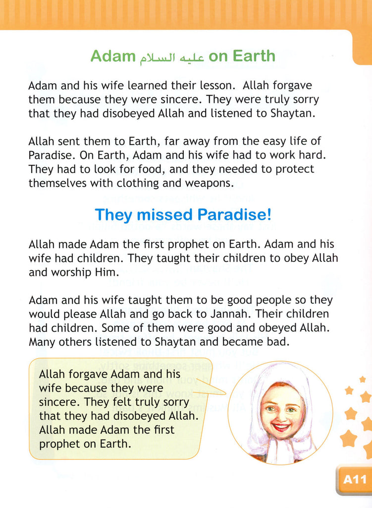 I Love Islam - Level 2 - Textbook - Published by ISF Publications - Sample page - 8