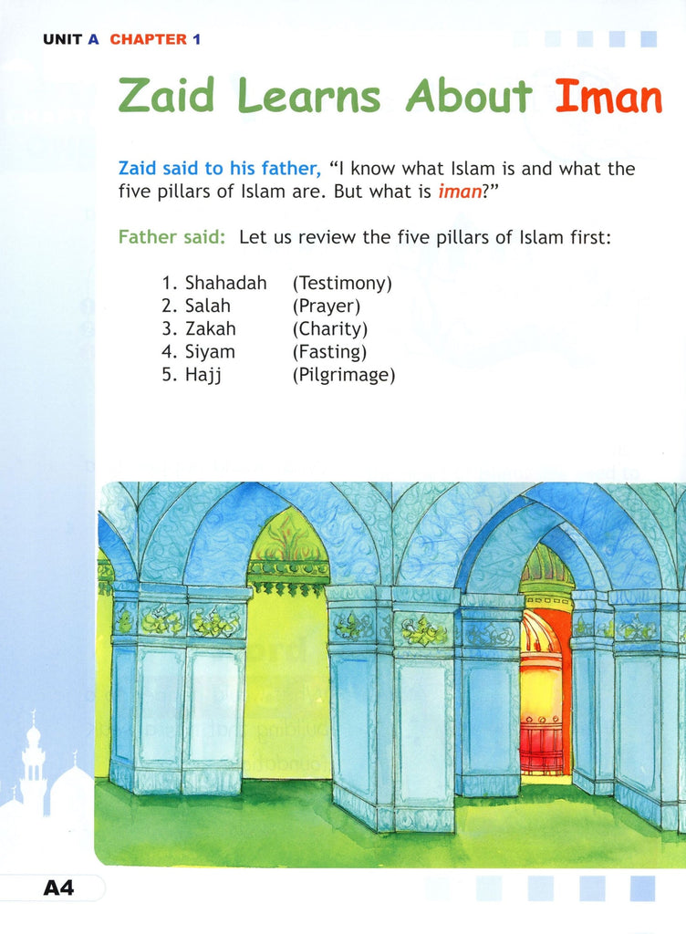 I Love Islam - Level 3 - Textbook - Published by ISF Publications - Sample Page - 1
