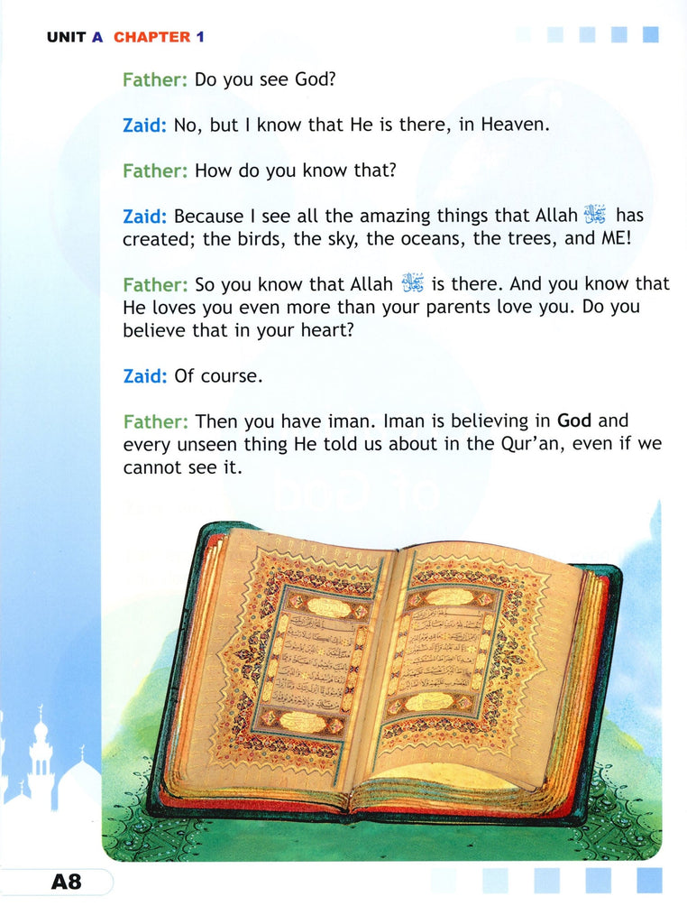 I Love Islam - Level 3 - Textbook - Published by ISF Publications - Sample Page - 4