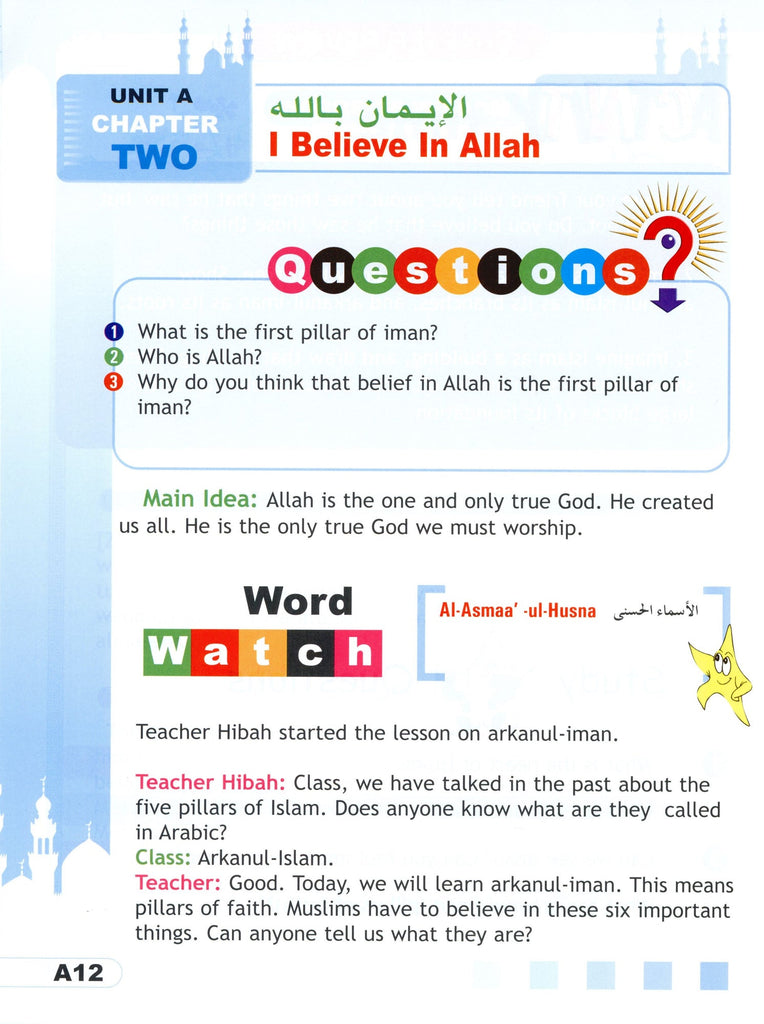 I Love Islam - Level 3 - Textbook - Published by ISF Publications - Sample Page - 8