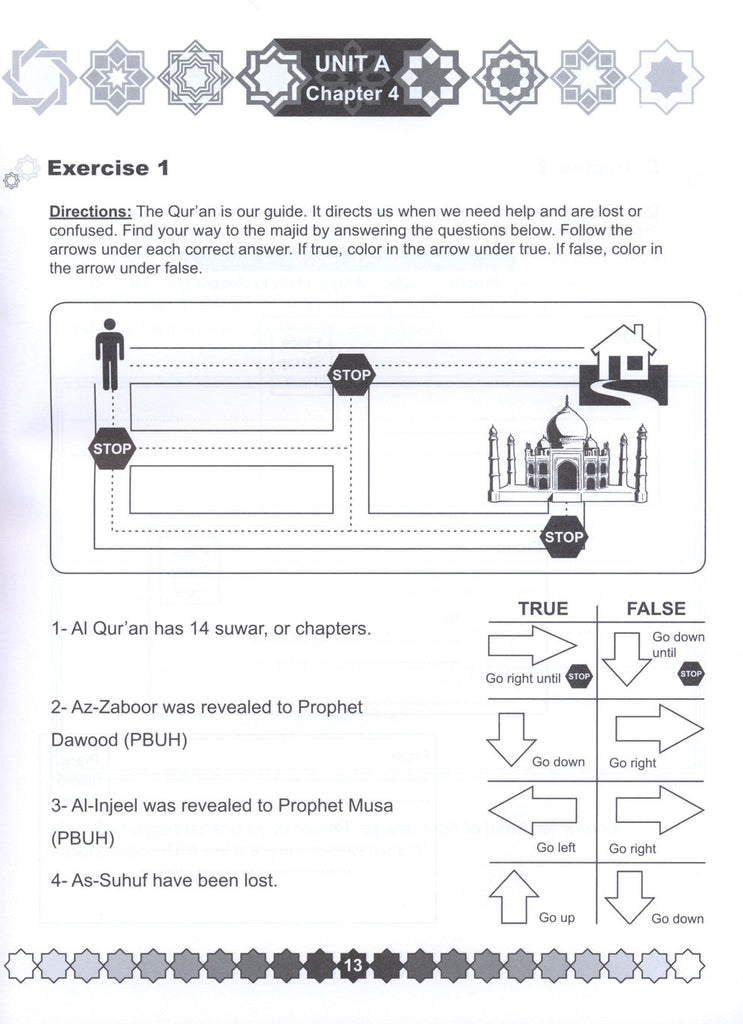 I Love Islam - Level 3 - Worksheets - Published by ISF Publications - Sample Page - 10