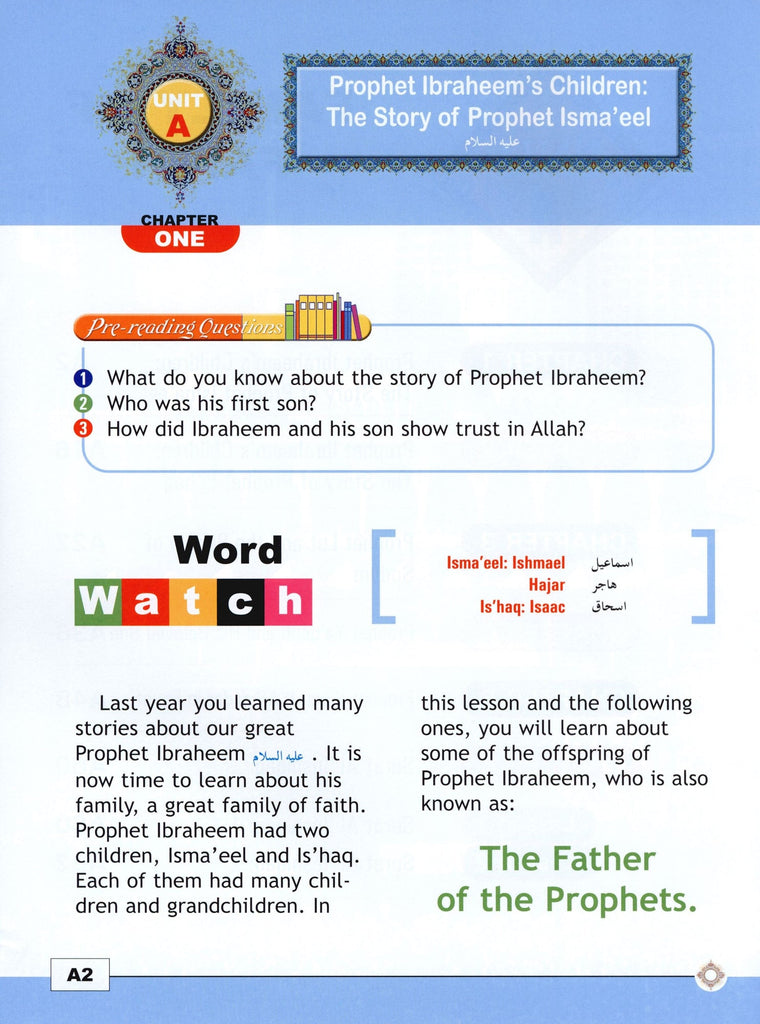 I Love Islam - Level 4 - Textbook - Published by ISF Publications - Sample Page - 10
