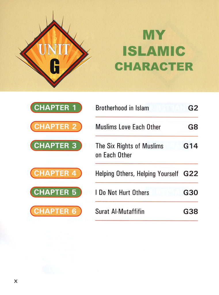 I Love Islam - Level 4 - Textbook - Published by ISF Publications - Sample Page - 7