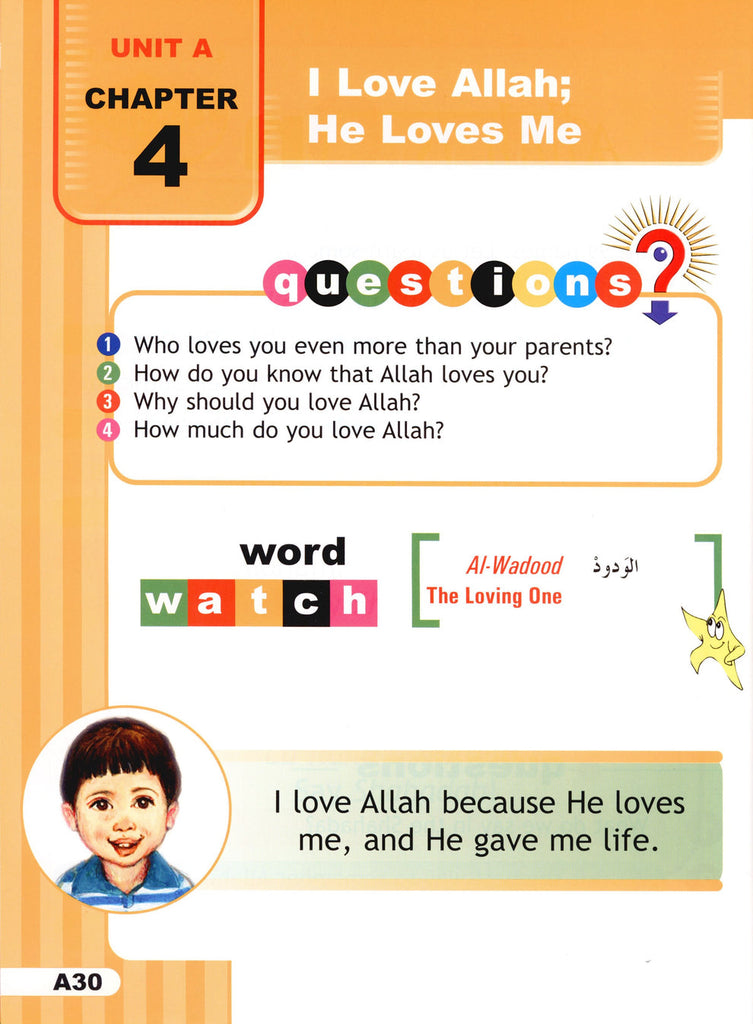 I Love Islam Level 1 - Textbook - Published by ISF Publications - Sample page - 11