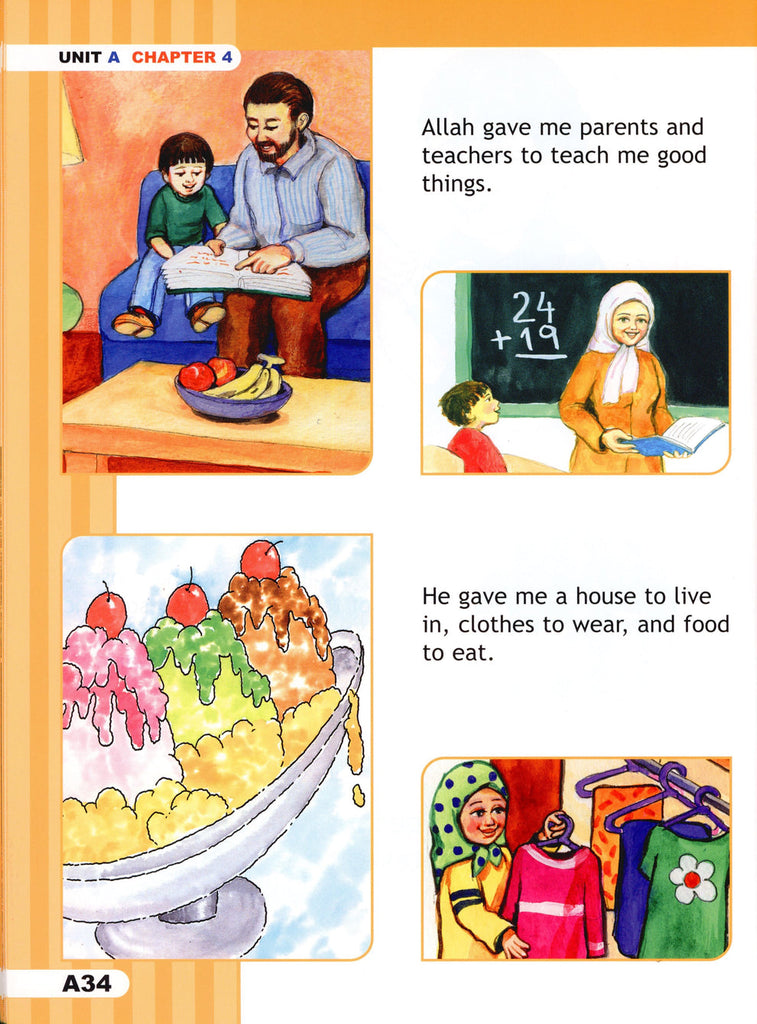 I Love Islam Level 1 - Textbook - Published by ISF Publications - Sample page - 12