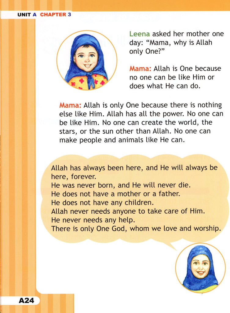 I Love Islam Level 1 - Textbook - Published by ISF Publications - Sample page - 7