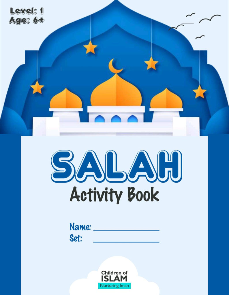Salah Activity Book - Published by Haq Publications - Front Cover