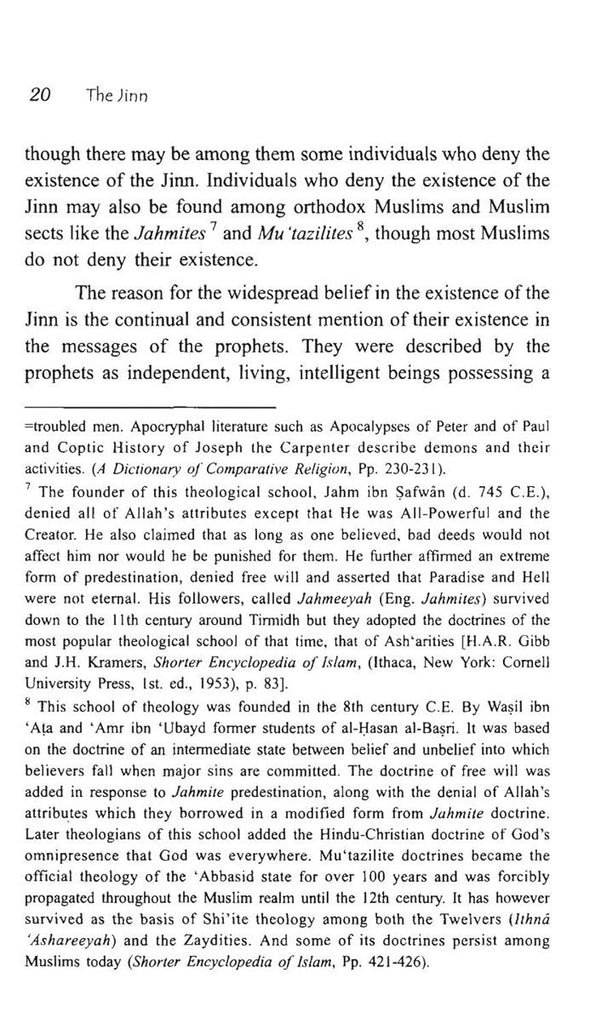 Ibn Taymiyah's Essay On The Jinn (Demons) - Sample Page - 3