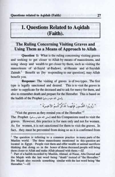Islamic Fatawa Regarding Women - Published by Darussalam - Sample Page - 1