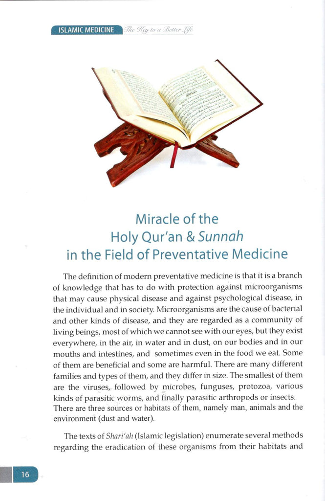 Islamic Medicine The Key To A Better Life - Published by Darussalam - Sample Page - 1