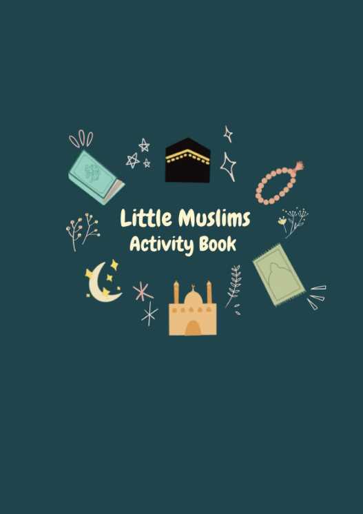 Little Muslims Activity Book - Fatima Azfar - Front Cover