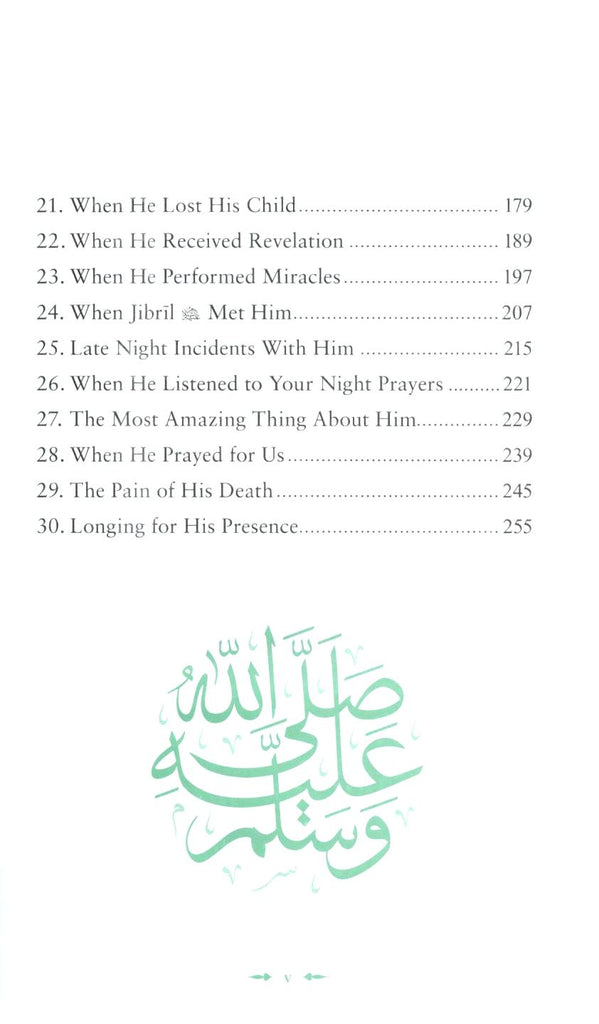 Meeting Muhammad - Pakistan Edition - Published by Kube Publishing - TOC - 2