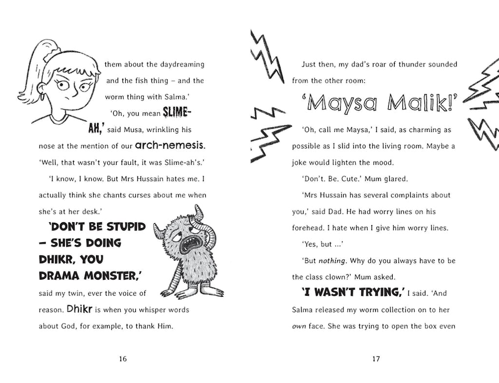 Meet the Maliks - Twin Detectives - The Cookie Culprit - Published by Hachette Children's Group - Sample Page - 2
