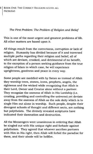 Perfect Solutions From The Quraan For Some Of The World's Greatest Problems - Sample Page - 2