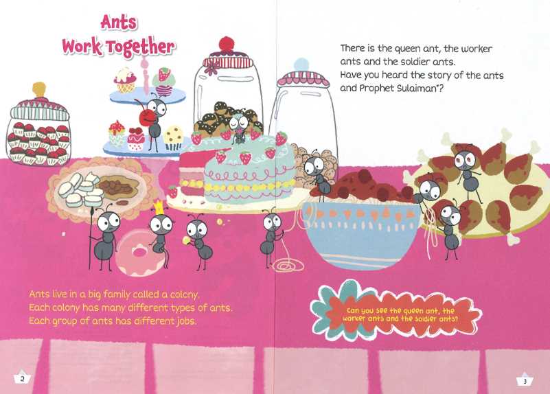 Prophet Sulaiman and the Talking Ants - The Prophets of Islam Activity Books - Sample Page - 1