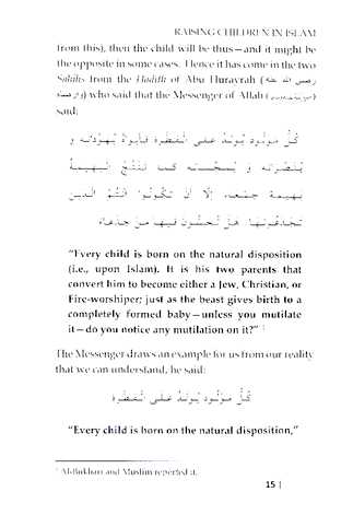Raising Children In Islam - Published by Maktabatul Irshad - Sample Page - 4