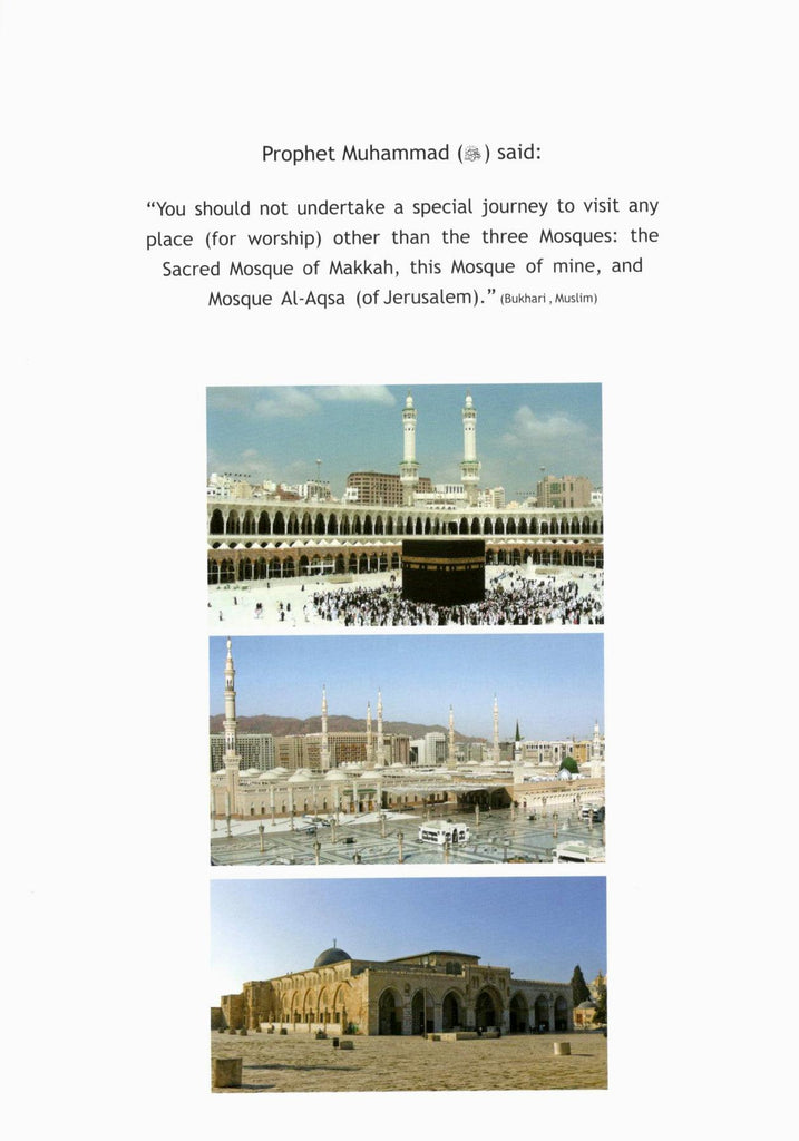 Sacred and Historic Sites in Islam - Published by Writeway Publications - Sample Page - 1