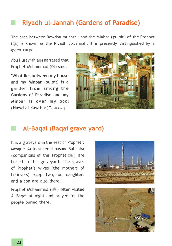 Sacred and Historic Sites in Islam - Published by Writeway Publications - Sample Page - 4
