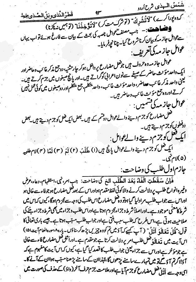 شمس الهدى شرح قطر الندى وبل الصدى - Sample Page - 2