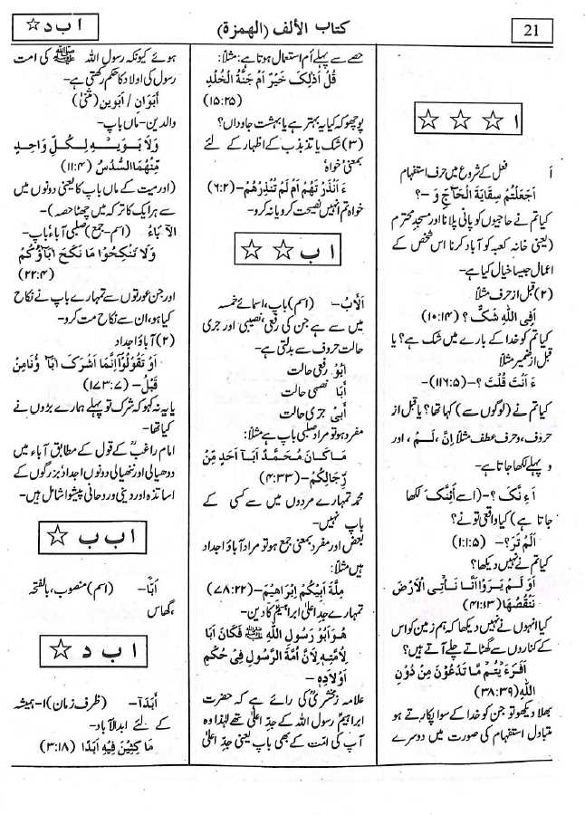 قاموس الفاظ القرآن الکریم  - عربی – اردو - ناشر مکتبہ دار الاشاعت - Sample Page - 2