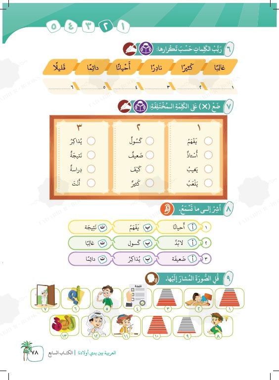 العربية بين يدي اولادنا - كتاب الطالب - السابع - Sample Page - 2
