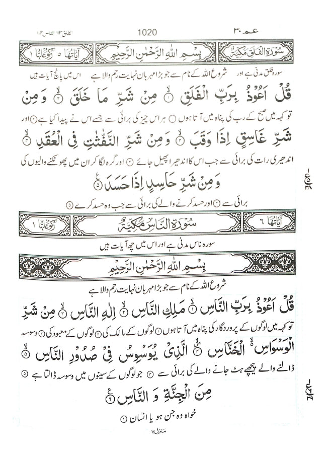 قرآن مجيد مترجم - ناشر مكتبہ قدويہ - Sample Page - 5