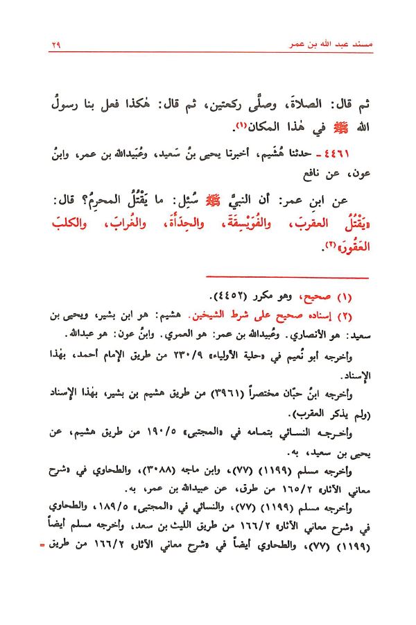 مسند الامام احمد بن حنبل طبعة مؤسسة الرسالة - Sample Page - 6