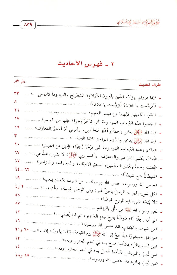 الجامع لكتب الامام ابي بكر الآجري - طبعة دار اللؤلؤة للطباعة والنشر - TOC - 2