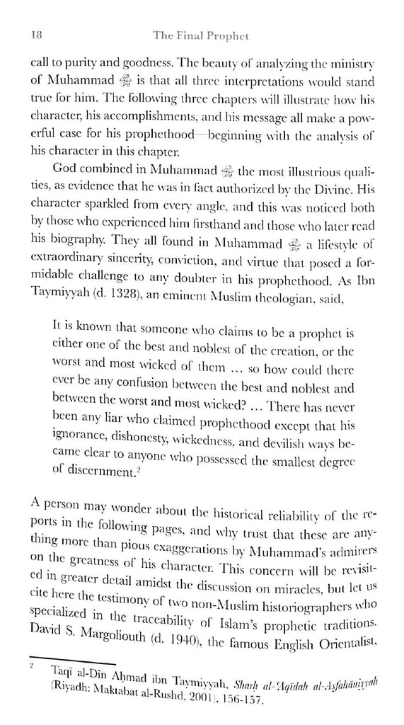 The Final Prophet Proof of the Prophethood of MUHAMMAD - Published by Kube Publishing - Sample Page - 4