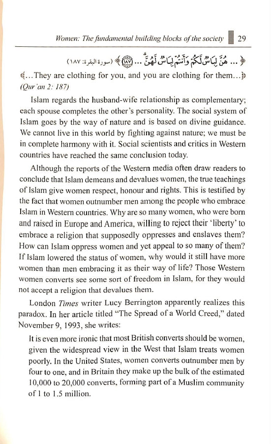 The Hijab - Liberation or Oppression - A Detailed Discussion in the Light of Scientific Research - Published by International Islamic Publishing House - sample page - 2