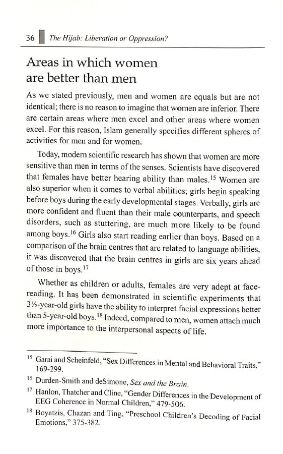 The Hijab - Liberation or Oppression - A Detailed Discussion in the Light of Scientific Research - Published by International Islamic Publishing House - sample page - 4