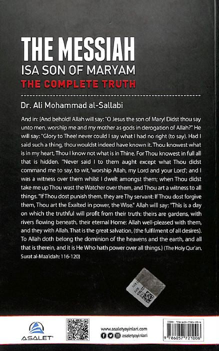 The Messiah Isa Son Of Maryam - The Complete Truth - Back Cover