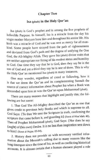 The Messiah Isa Son Of Maryam - The Complete Truth - Sample Page - 3