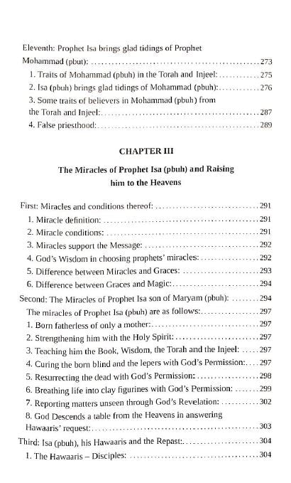 The Messiah Isa Son Of Maryam - The Complete Truth - TOC - 3