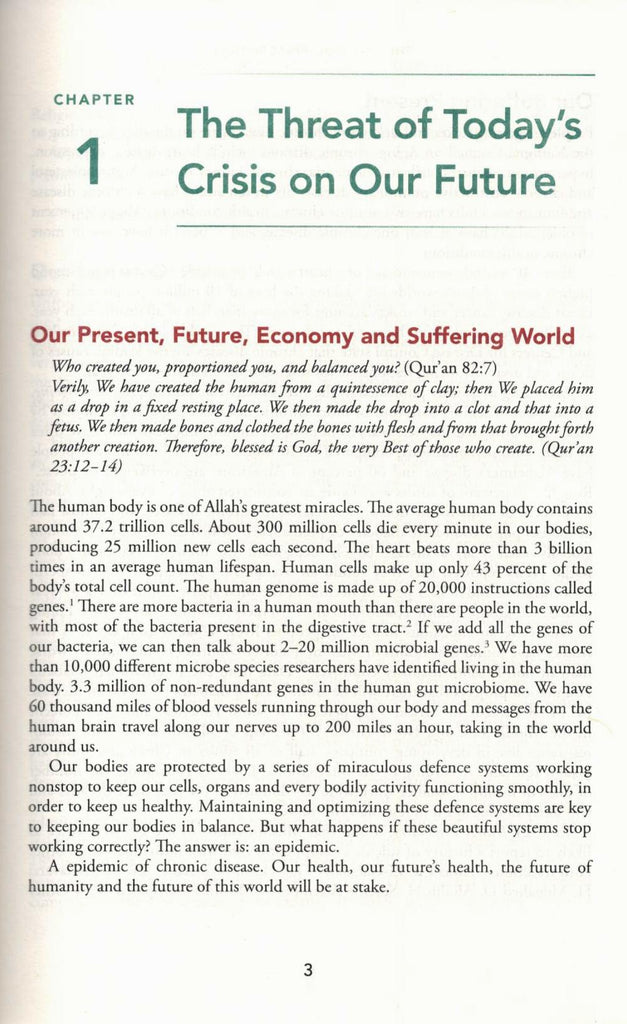 The Quranic Prescription - Unlocking The Secrets Of Optimal Health - Kube Publishing - Sample Page - 1