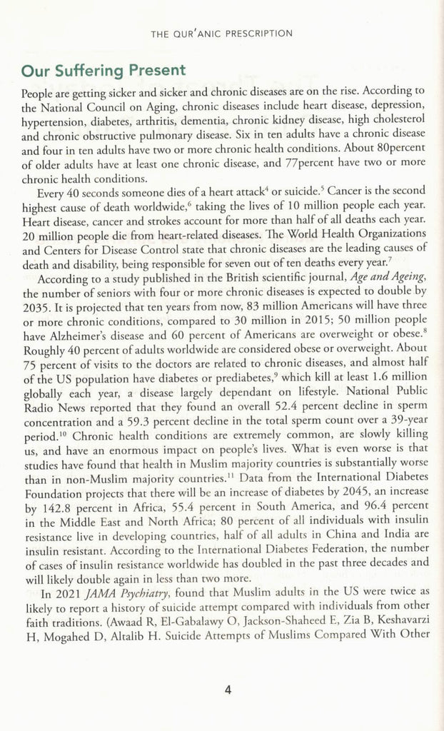The Quranic Prescription - Unlocking The Secrets Of Optimal Health - Kube Publishing - Sample Page - 2