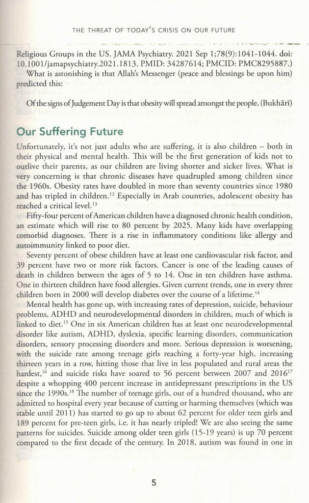 The Quranic Prescription - Unlocking The Secrets Of Optimal Health - Kube Publishing - Sample Page - 3